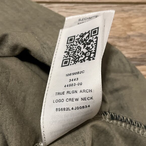 Men's True Religion Camouflage Budha Graphic Shirt SZ LARGE RLGN Modern - Picture 8 of 9